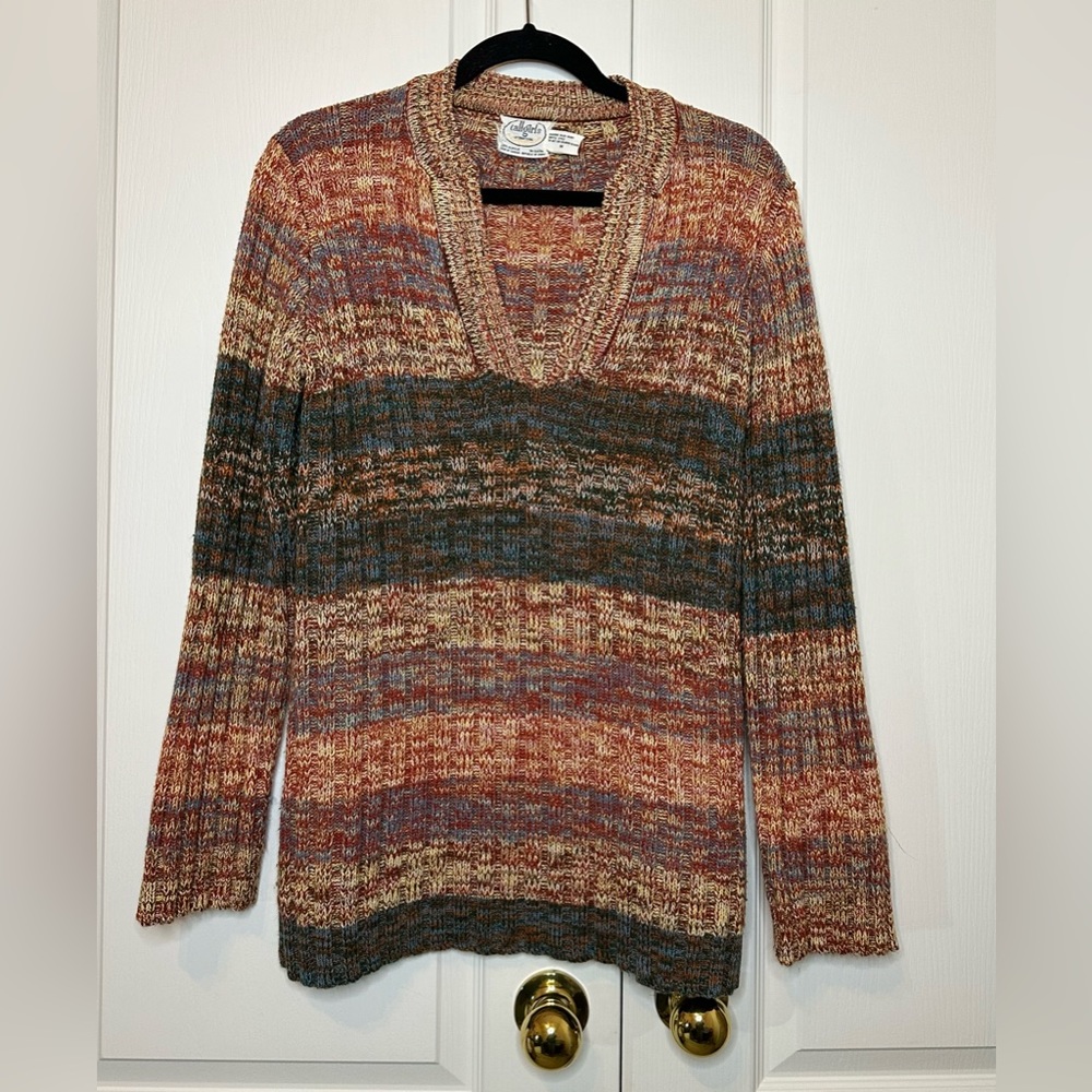Tallgirls International vintage varrigated sweater